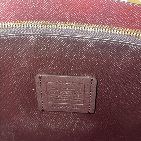 Coach Cream Signature Mini Satchel with Gold Hardware - Picture 5 of 6